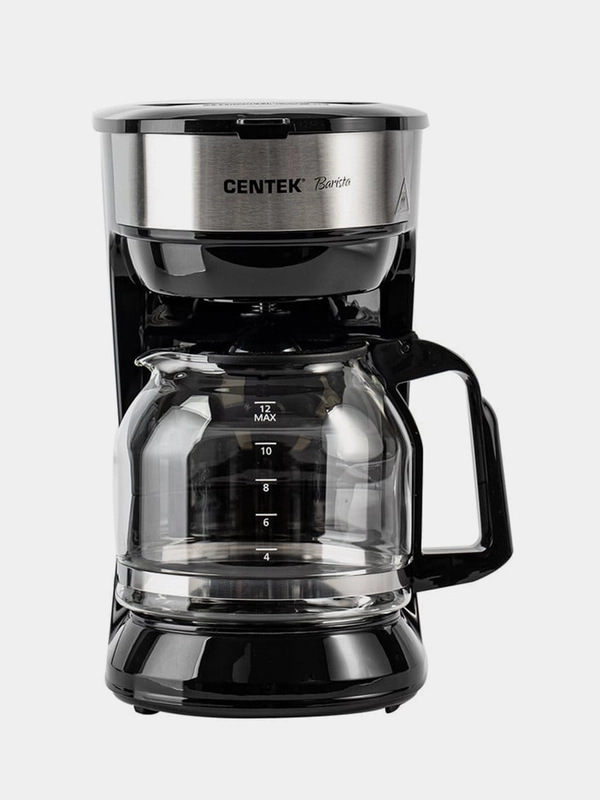 Кофеварка Centek CT-1147, капельная, 900 Вт, 1800 мл, капля стоп, подогрев