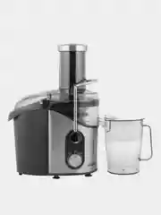 Соковыжималка Centek CT-1212, черный/сталь, 1200 Вт, 2 скорости, стакан 1100 мл
