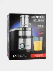 Соковыжималка Centek CT-1214, 1500 Вт, 2 скорости, 1100 мл