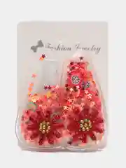 Кораллово-розовый набор детских заколок для волос, заколки для девочек