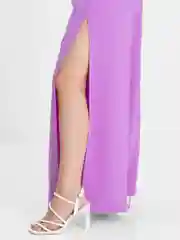 Сиреневый брюки женские
