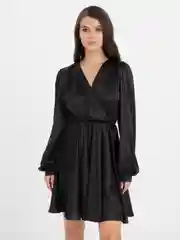 Черный платье женское