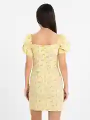 Белый платье летнее мини жатка