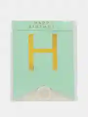 Небесно-голубой гирлянда Флажки на день рождения Happy Birthday
