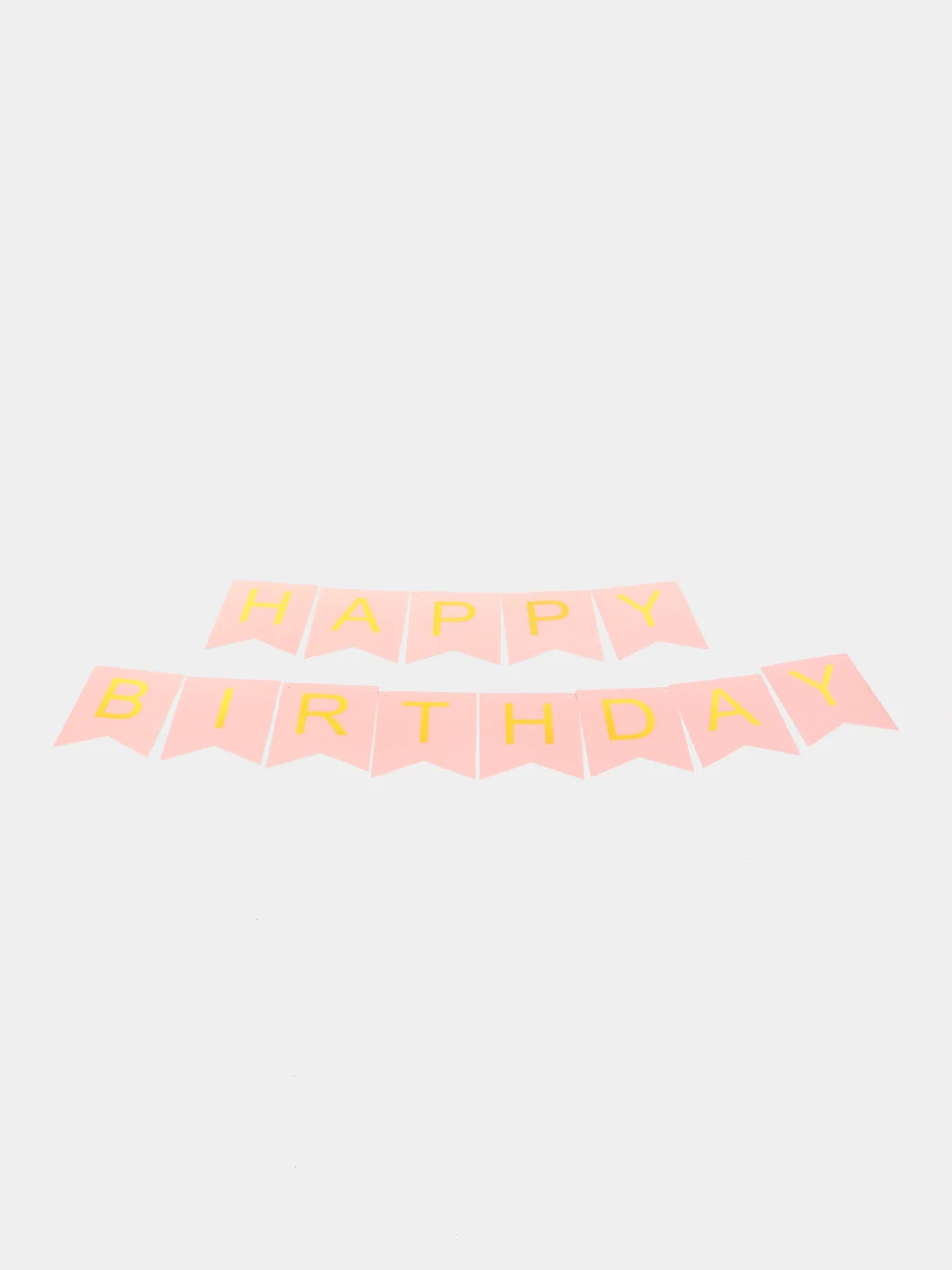 Розовый гирлянда Флажки на день рождения Happy Birthday