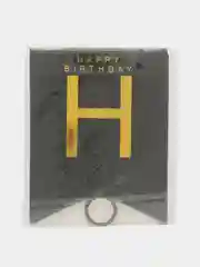 Черный гирлянда Флажки на день рождения Happy Birthday