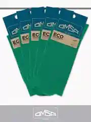 Лесной зеленый носки мужские OMSA ECO 401 Colors высокие длинные из хлопка, набор 5 пар