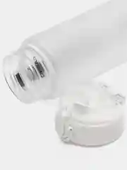 Белый бутылка спортивная для воды, из тритана, для фитнеса, спорта, 400 мл