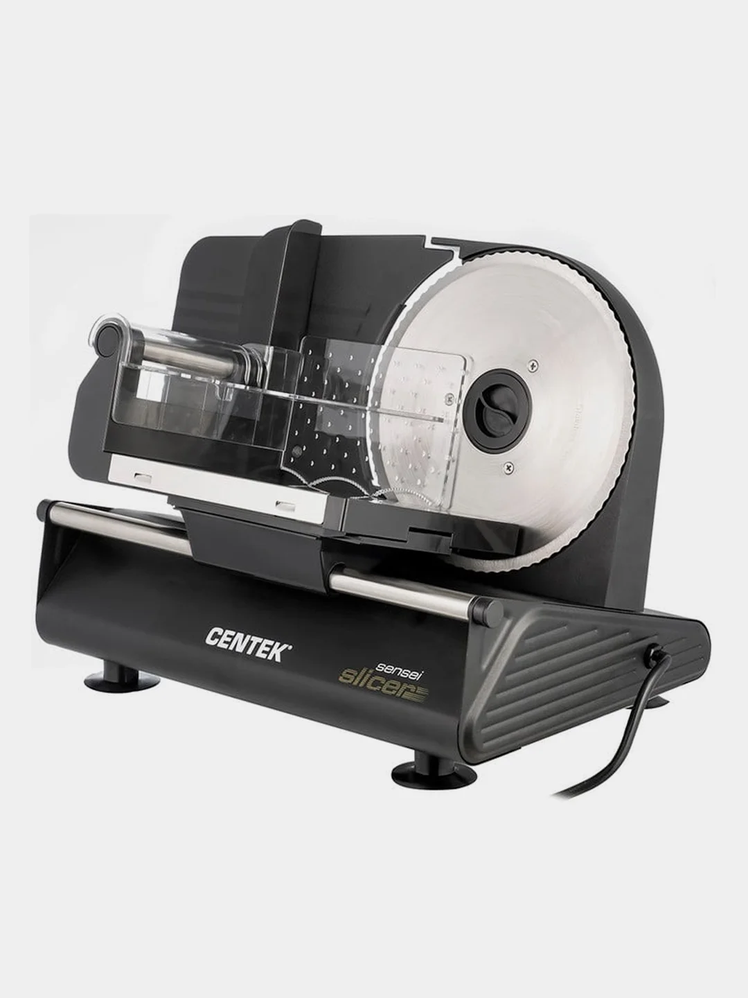 Ломтерезка Centek CT-1381, черный, 150 Вт