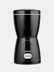 Кофемолка Centek CT-1354 BL, черный, 200 Вт, 70г, АВТОпомол, 3 уровня, 3 LED индикатора