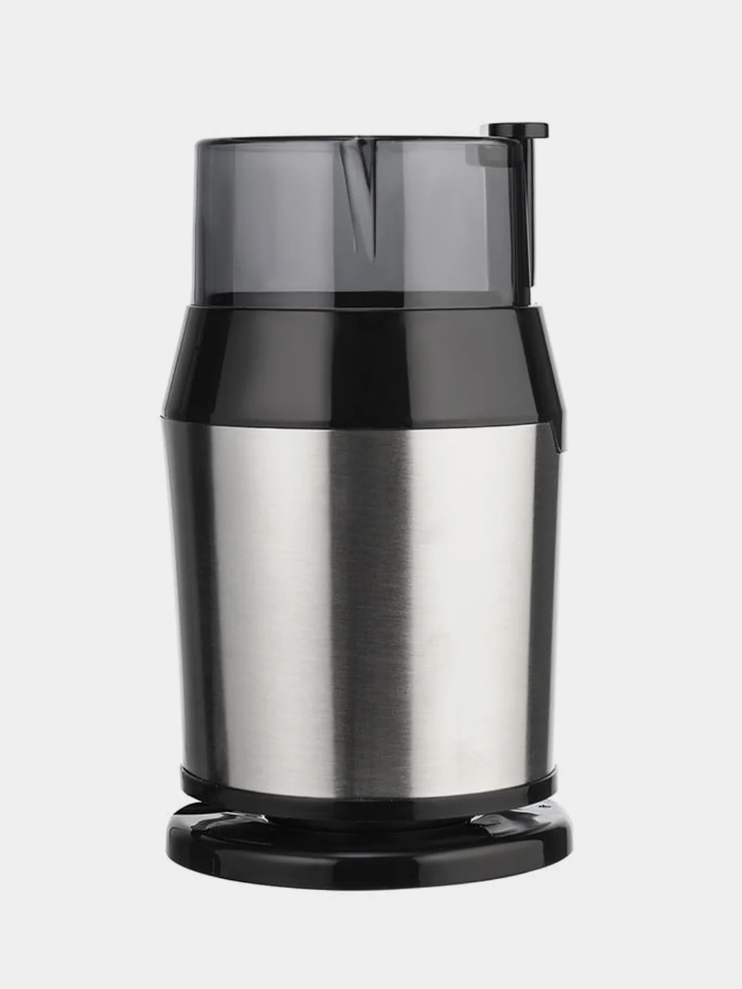 Кофемолка Centek CT-1362, сталь, 200 Вт, 60гр, сталь стакан, сталь чаша, прозрачная крышка
