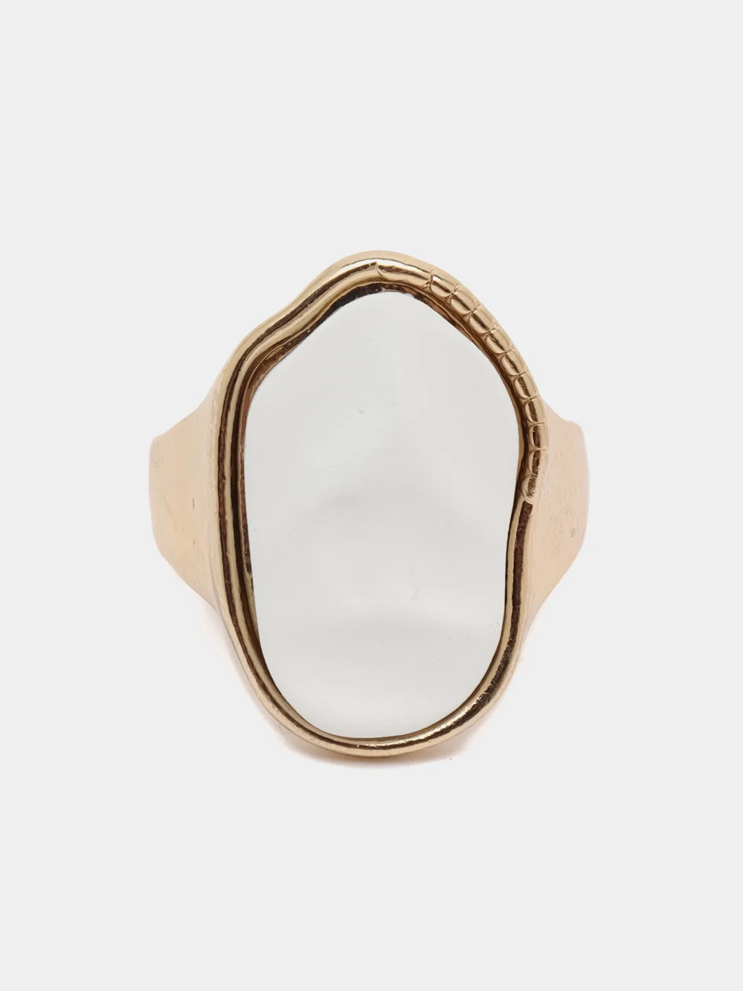 Белый комплект кольца SHEIN, 3 штуки