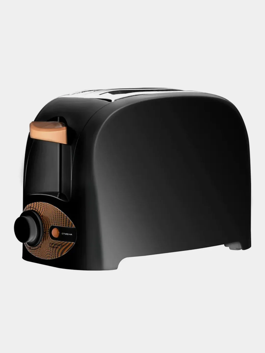 Тостер Centek CT-1420 Black, 750 Вт, 7 уровней мощности, теплоизолированный корпус