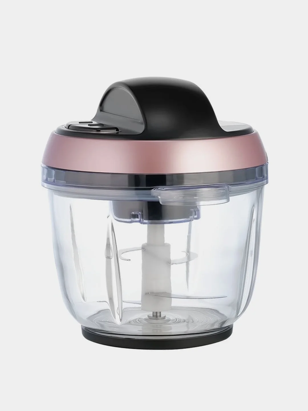 Чоппер Centek CT-1396, 600Вт, 2 скорости, стеклянная чаша 2,3л, разборные ножи, 4 лезвия