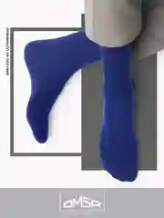 Индиго носки мужские OMSA ECO 401 Colors высокие длинные из хлопка, набор 5 пар