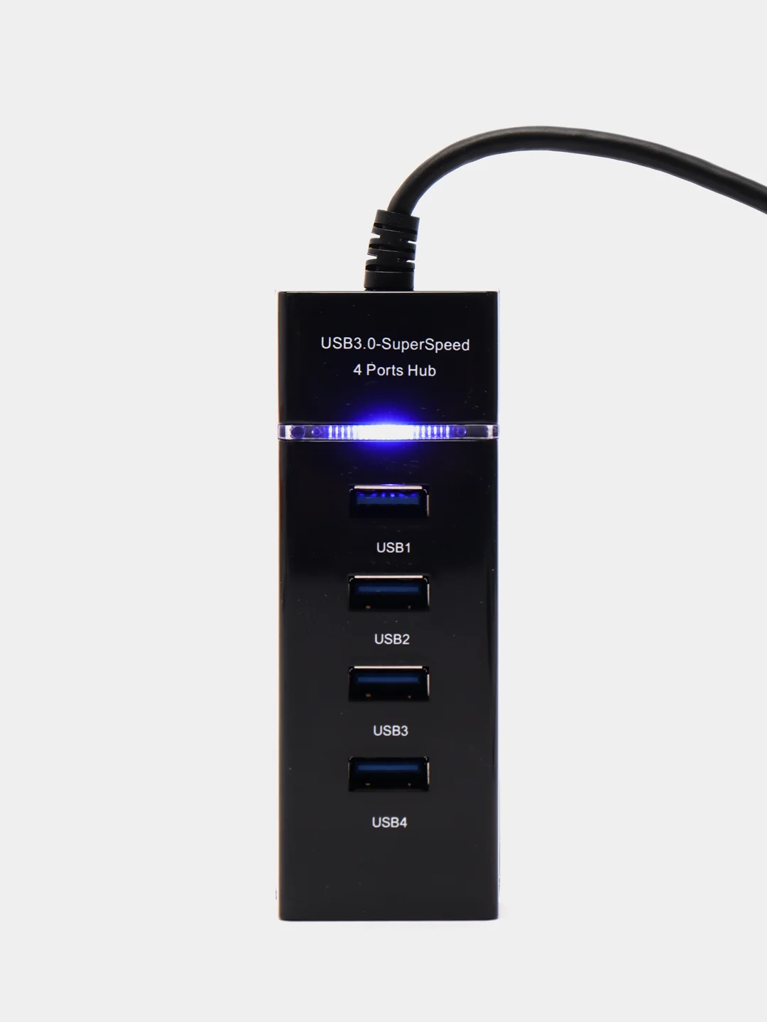 Хаб концентратор USB 3.0 разветвитель (4 порта, кабель 1.2м)