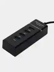 Хаб концентратор USB 3.0 разветвитель (4 порта, кабель 1.2м)