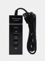 Хаб концентратор USB 3.0 разветвитель (4 порта, кабель 1.2м)