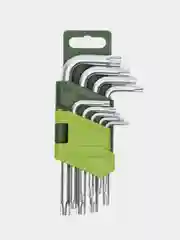 Набор ключей Torx коротких 9 шт "Дело техники"