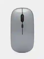 Мышь беспроводная с Bluetooth и USB-адаптер, бесшумная с USB зарядкой, 2.4GHz для ноутбука