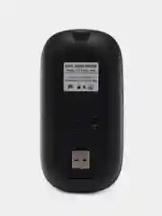 Мышь беспроводная с Bluetooth и USB-адаптер, бесшумная с USB зарядкой, 2.4GHz для ноутбука