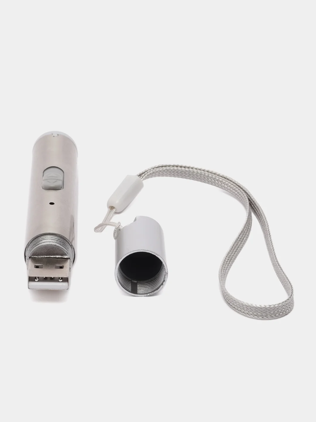 Фонарик лазерный с зарядкой от USB, портативная лазерная указка, игрушка для кошек и собак
