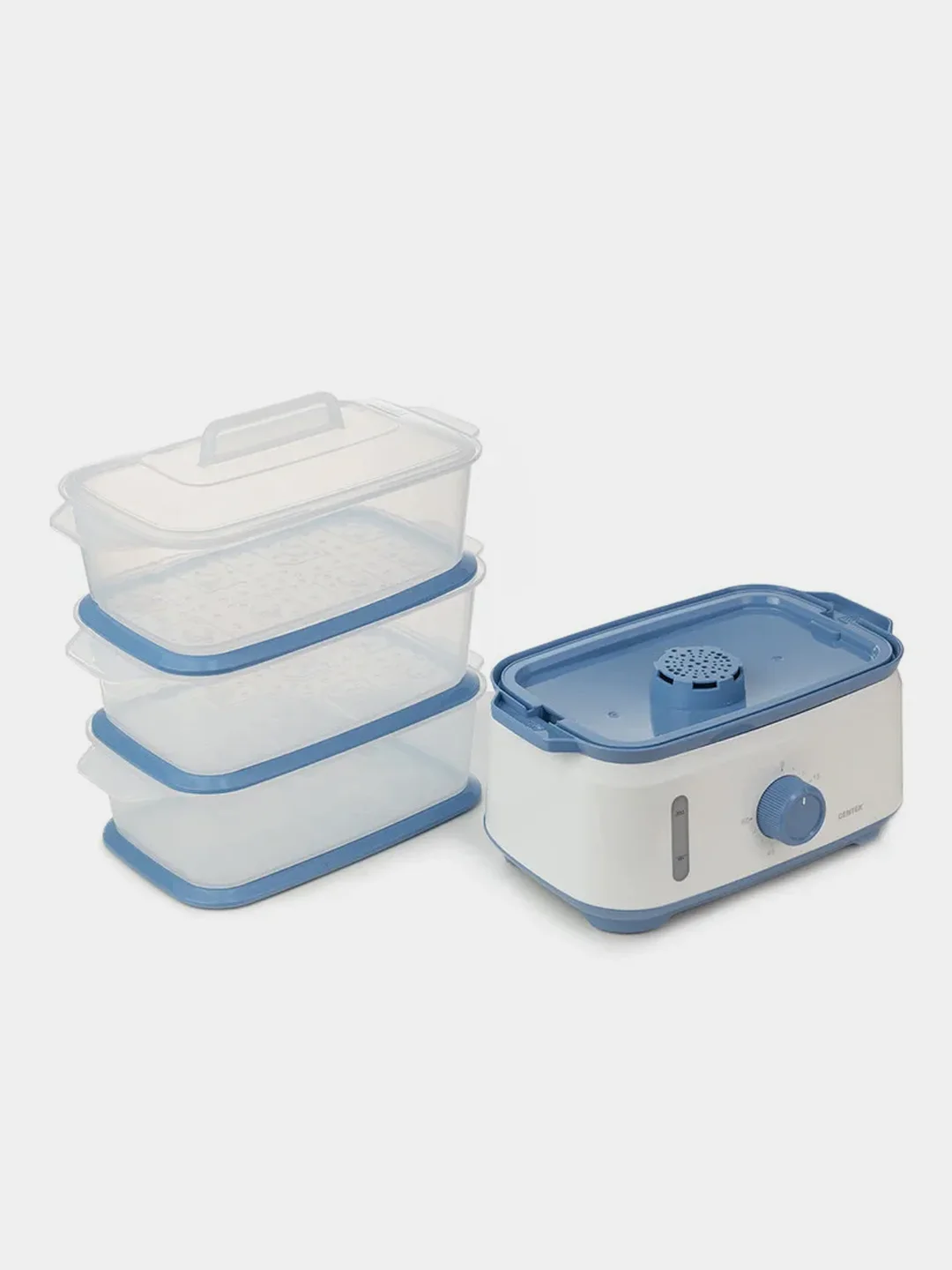 Пароварка Centek CT-1462, 3 контейнера, 9л, 1050 Вт