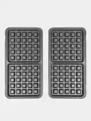 Контактный гриль Centek CT-1452, 900 Вт, 285x152, 3 сменные пластины, LED