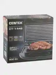Гриль-вафельница Centek CT-1448, 800 Вт, 226х148.5мм, антипригарное покрытие