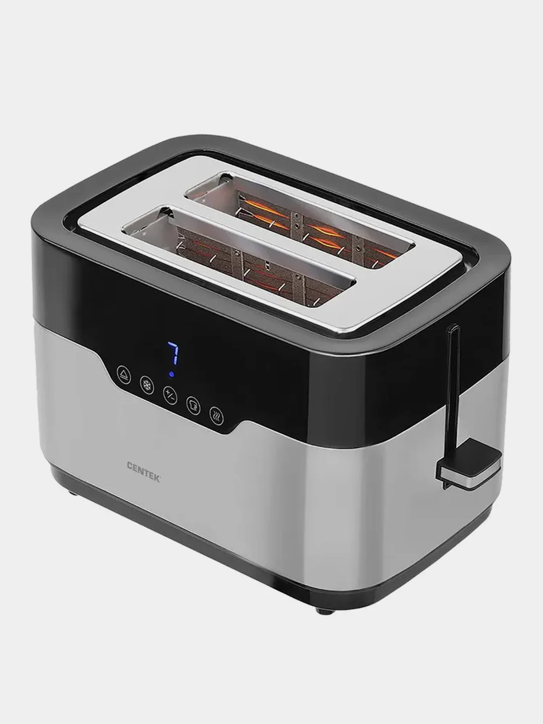Тостер Centek CT-1423, сталь, 920 Вт