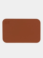 Коврик для миски из экокожи 48 х 30 см, 3 цвета