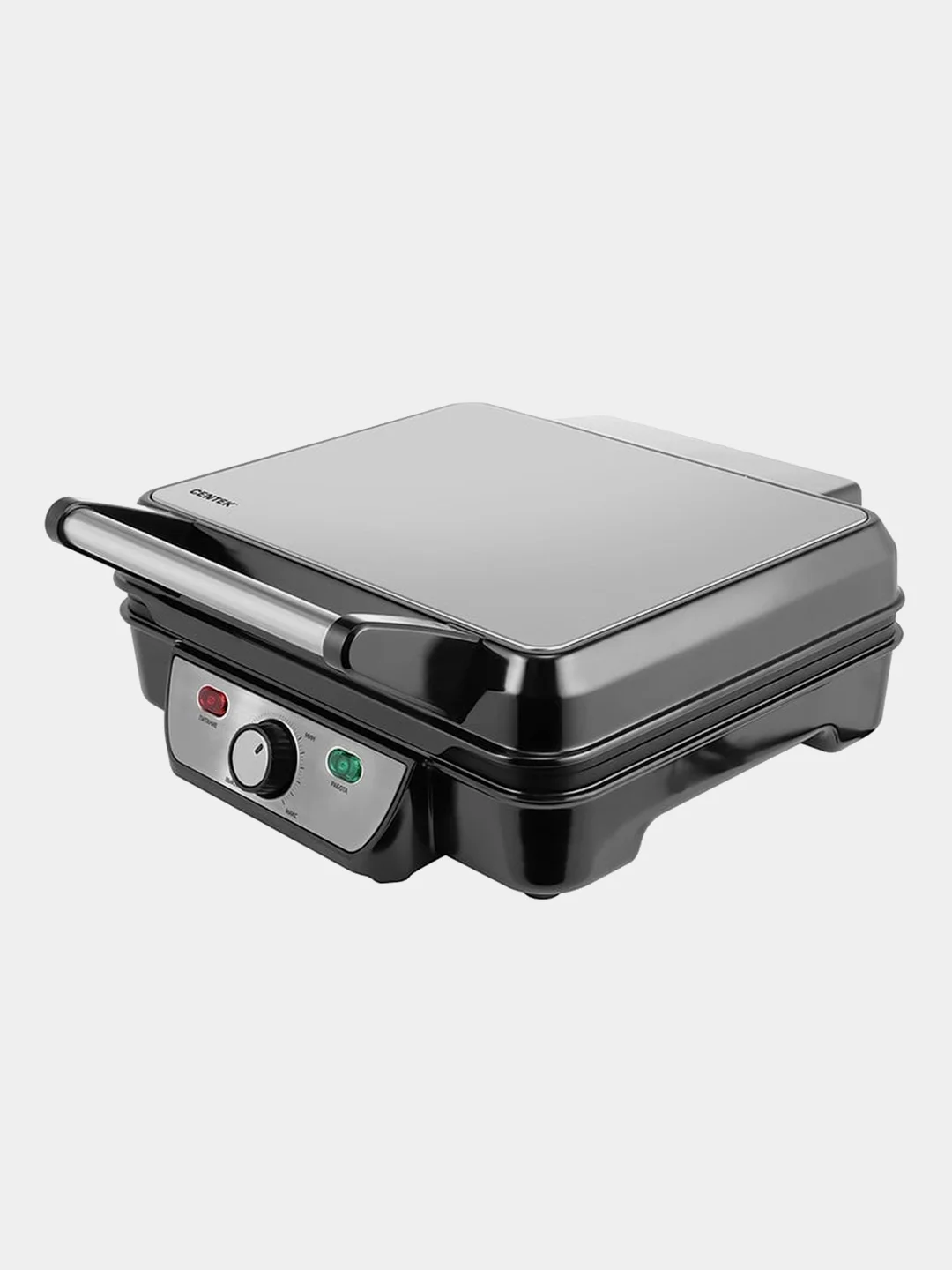Контактный гриль Centek CT-1463, 1800 Вт, 2 жаровни, 280х230мм