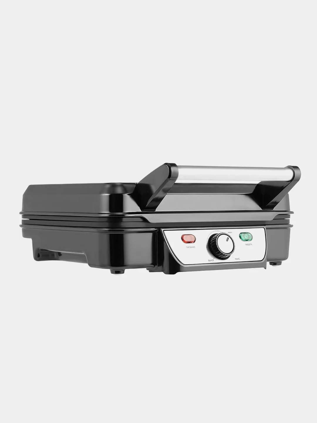 Контактный гриль Centek CT-1463, 1800 Вт, 2 жаровни, 280х230мм