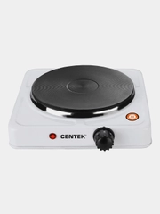 Плитка электрическая Centek CT-1506, 1 конфорка, чугун, 155мм, 1000Вт, индикатор работы