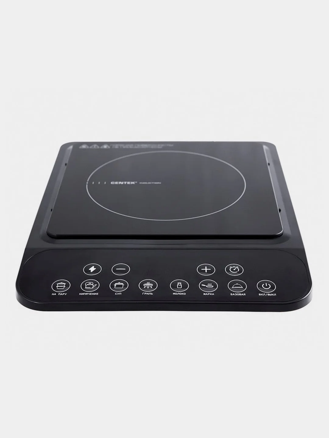 Плитка индукционная Centek CT-1517, 2000 Вт, 8 режимов мощности, 7 программ, таймер