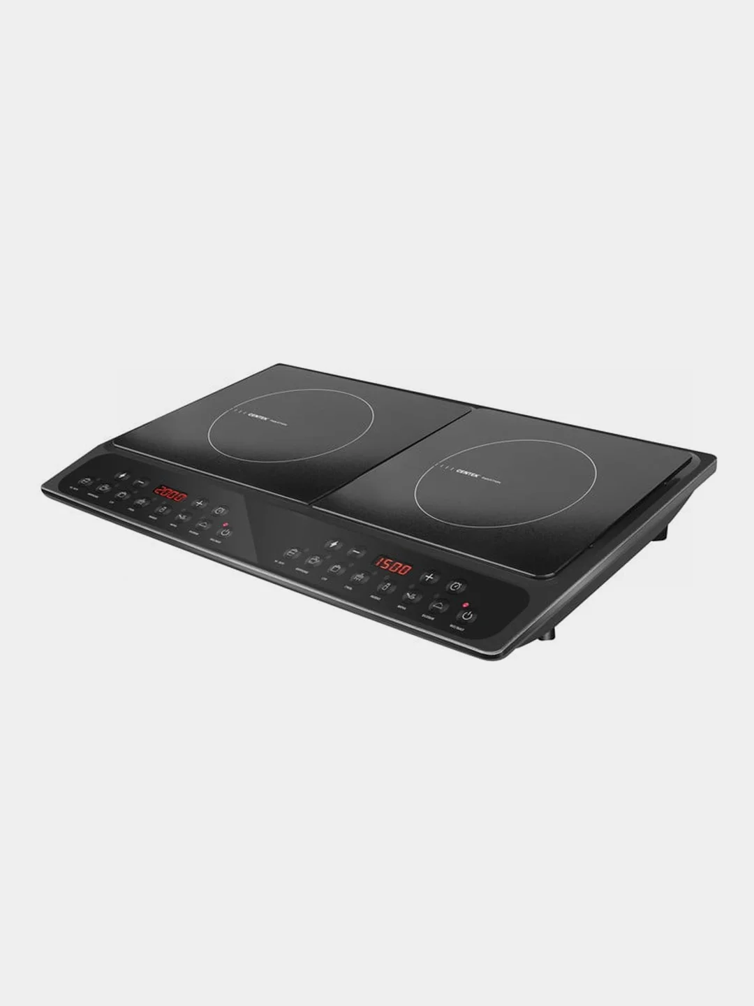 Плитка индукционная Centek CT-1514, 3500 Вт, 2 конфорки, 8 режимов, 7 программ