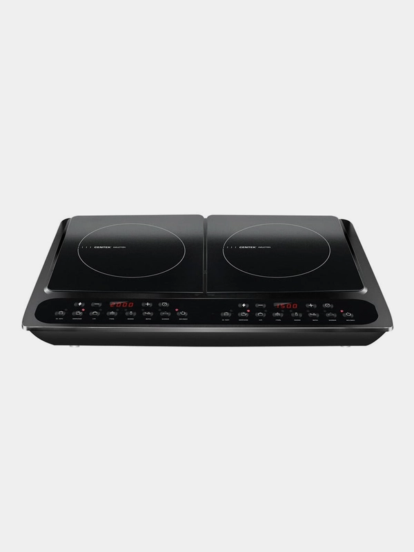 Плитка индукционная Centek CT-1514, 3500 Вт, 2 конфорки, 8 режимов, 7 программ