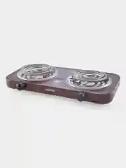 Плитка электрическая Centek CT-1509, 2 конфорки, ТЭН 140мм, 2000 Вт, индикатор работы