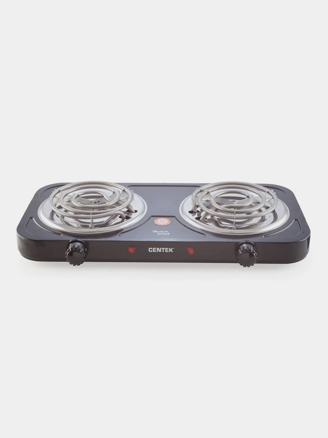 Плитка электрическая Centek CT-1509, 2 конфорки ТЭН, 140 мм, 2000 Вт