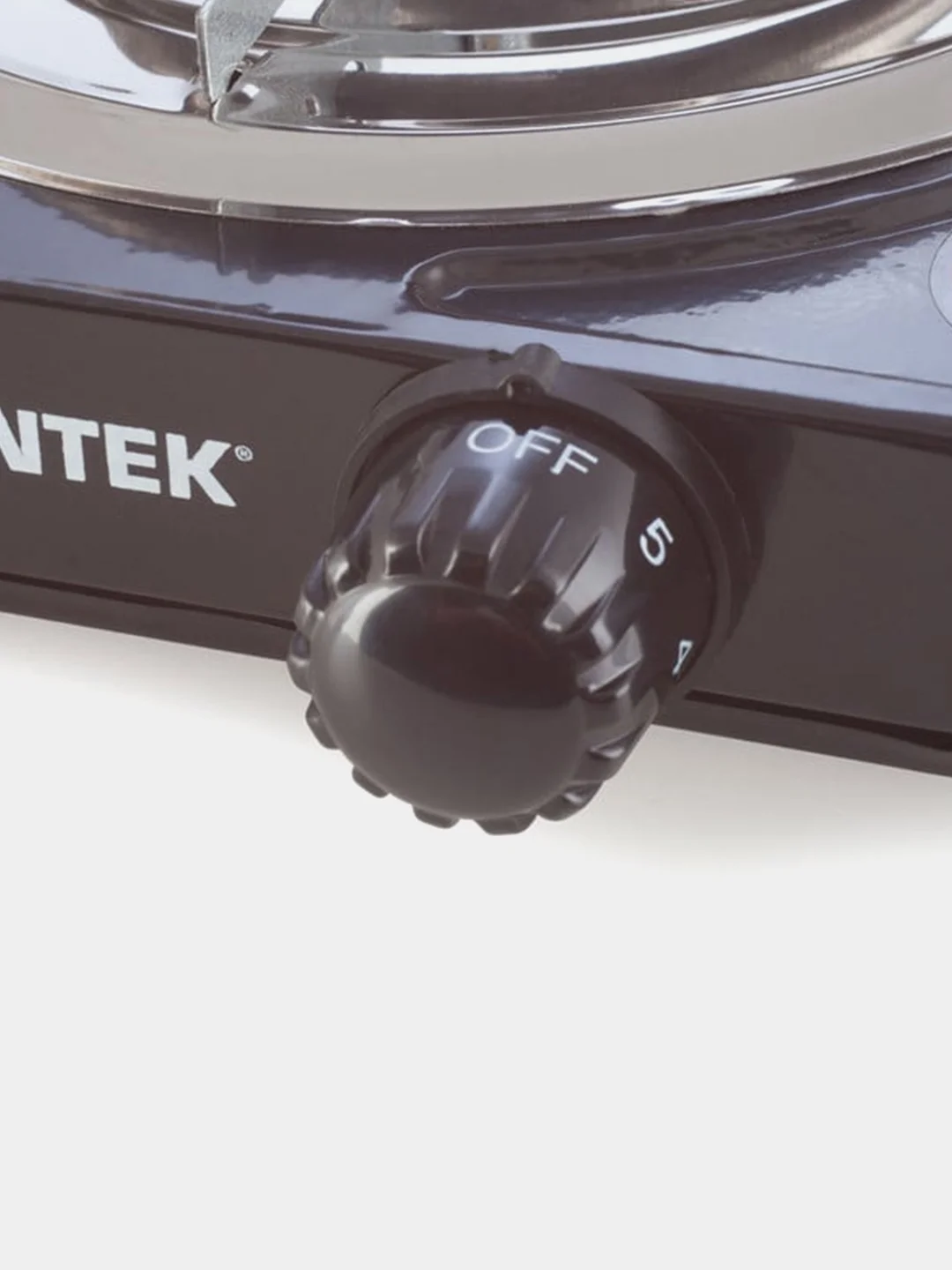 Плитка электрическая Centek CT-1508, 1 конфорка ТЭН, 140мм, 1000 Вт, индикатор работы