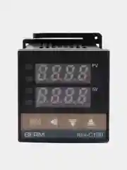 PID Терморегулятор / термореле REX-C100 с термопарой, радиатором и реле SSR-40DA до 400 гр
