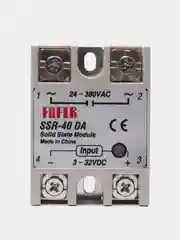 PID Терморегулятор / термореле REX-C100 с термопарой, радиатором и реле SSR-40DA до 400 гр