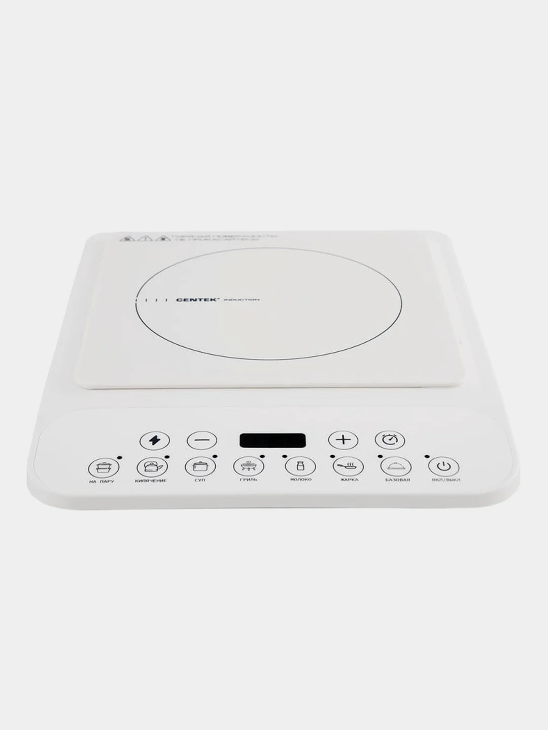 Плитка индукционная Centek CT-1517, 2000Вт, 8 режимов мощности, 7 программ, таймер