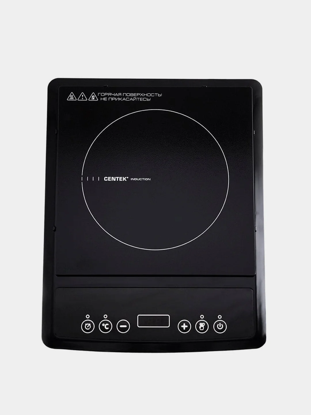 Плитка индукционная Centek CT-1518, 2000 Вт, 8 настроек мощности, LED-дисплей, таймер