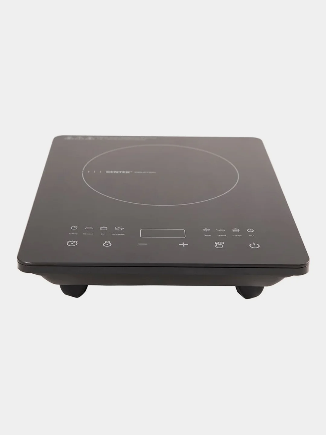 Плитка индукционная Centek CT-1519, 2000 Вт, 6 программ, LED-дисплей таймер