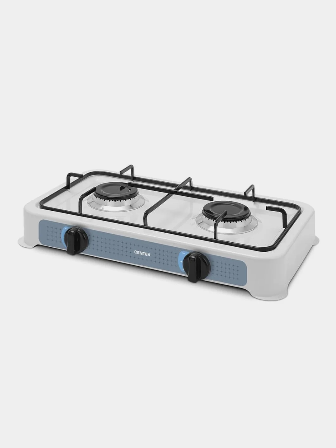 Плита газовая Centek CT-1524, белый, 2 конфорки
