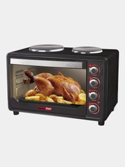 Жарочный шкаф Centek CT-1530-36 PLATE, 36л, 1600 Вт, 2 конфорки, 4 режима