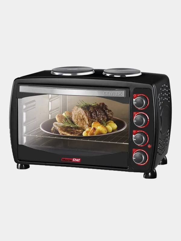 Жарочный шкаф Centek CT-1531-42, 42 л, 1600 Вт +противень, таймер 90 мин, 4 режима