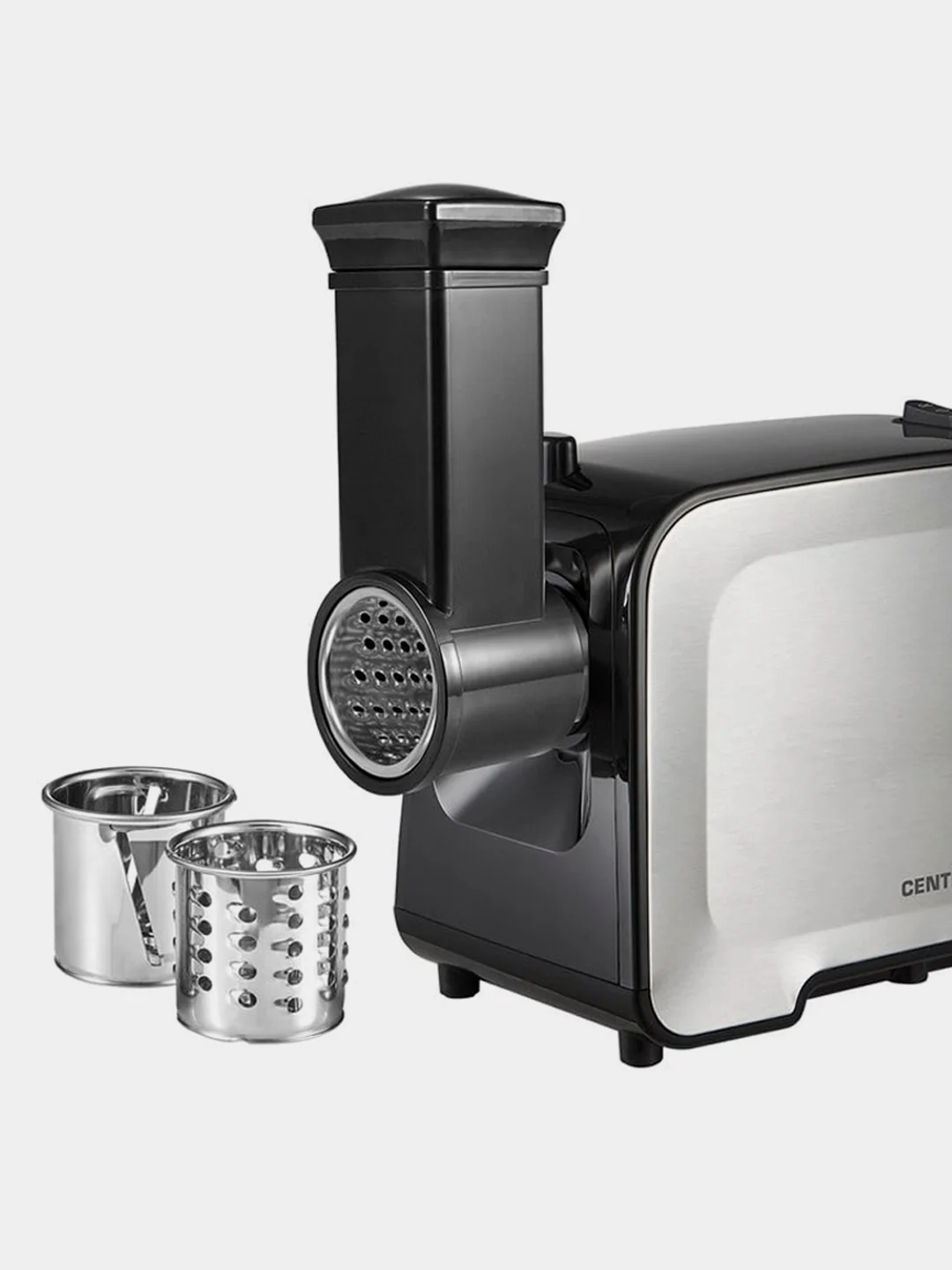 Мясорубка Centek CT-1604, 2200 Bт, 2,2 кг/мин, 2 диска, 5 насадок, терка/нарезка