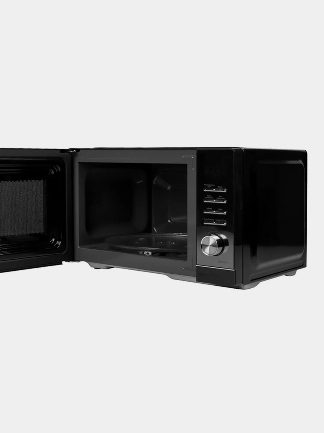 СВЧ Centek CT-1564, черный, 800W, 23 л, LED дисплей, 8 режимов, электронное управление